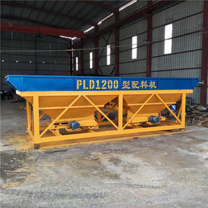 Variedad de Plantas Mezcladoras de Concreto de Alta Eficiencia Pld 600 800 1200 para Obras de Construcción - Product Image 1