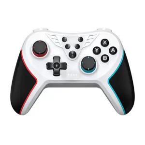 Joystick de efecto Hall T43 3D para Switch Pro Gamepad con giroscopio vibración NFC Función de despertador controlador de juego inalámbrico