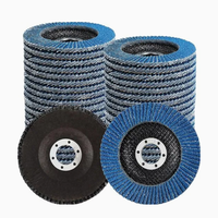 Disque à lamelles abrasif en acier inoxydable Dongtai Abrasives à haute dureté avec support en fibre de verre pour le ponçage et l'élimination de la peinture, personnalisable OEM