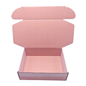 Custom Brown <b>Recycled</b> Corrugated Board Aircraft <b>Boxes</b> for Clothing Packaging and Shipping <b>Recyclable</b> Four-Color Printing - Product Image 1