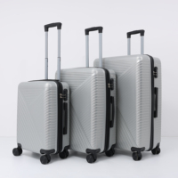 Hochwertige und Preisgünstige 4-Rad ABS Leichtgewichtige Wasserdichte 20-Zoll Handgepäck Reise-Trolley-Koffer-Sets
