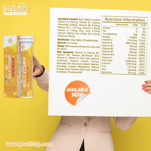 Tabletas Efervescentes de Vitamina C Compleja Premium OEM, 20 Unidades, Refuerzo Inmunológico para Trabajadores de Oficina y Estudiantes, en Stock - Product Image 5