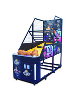 Machine de jeu de basket-ball d'arcade commerciale avec notation électronique, nouveau design pliable, garantie 1 an - Langue anglaise