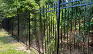 Clôture en aluminium de haute qualité, classique, traditionnelle, imperméable, revêtement en poudre, montage facile, hauteur de 6 pieds, adaptée aux maisons, vidéo - Product Image 4