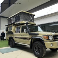 Super Lite Truck Campers – Auvent de camionnette simple cabine en métal pour Toyota Tundra (type demi-cabine)