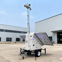 Tourniquets de surveillance solaires mobiles avec réseau 4G pour la sécurité publique