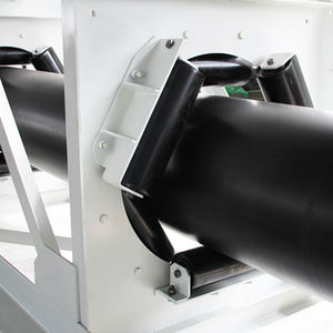 Boru bantlı konveyör | Madencilik ve çimentoda tozsuz dökme malzeme kullanımı için kapalı boru taşıma sistemi - Product Image 2