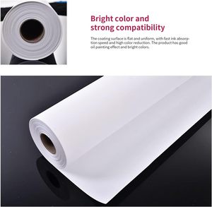240gsm <span class=keywords><strong>Polyester</strong></span> nghệ thuật chuyên nghiệp sơn vải 24-72inch định dạng rộng phun mờ không thấm nước 24inch 72inch CuộN Kích thước 24inch - Product Image 3