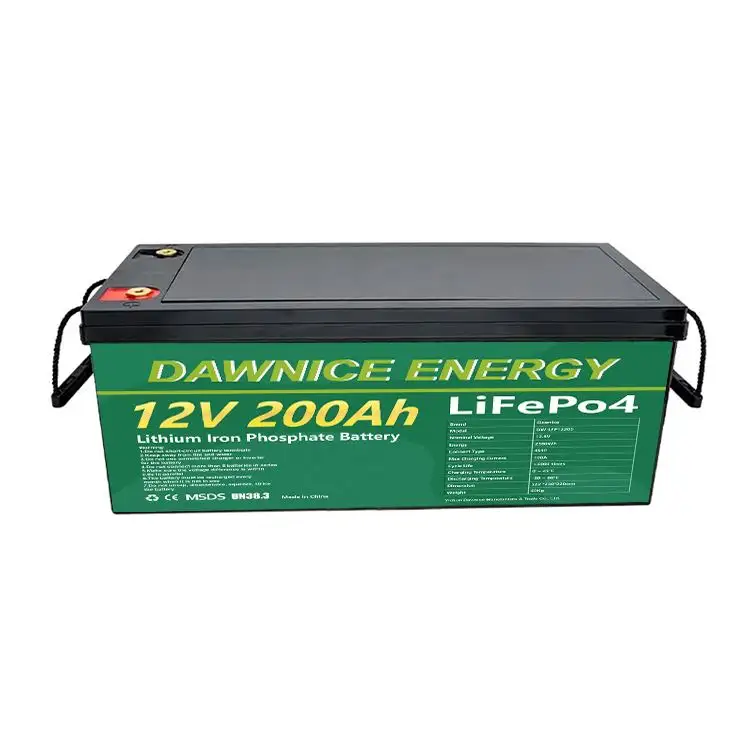 Lifepo4 5 Years Warranty 12v 24v 200ah 100ah 50ah 500ah Battery For Rv Solar 12 Volt Lithium Battery 200ah