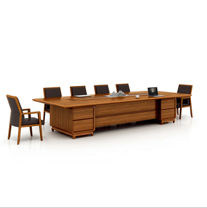 Bureau de direction moderne élégant en bois pour le mobilier de bureau du président Table de direction de bureau classique pour le patron - Product Image 6