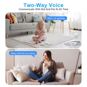 Wesecuu 2K vidéo sucette forme WiFi bébé moniteur Pet <span class=keywords><strong>Cam</strong></span> fenêtre <span class=keywords><strong>Cam</strong></span> 1080p Audio Wifi AI <span class=keywords><strong>cam</strong></span>éra intelligente - Product Image 5