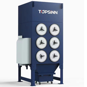TOPSINN TODC-B Filtro a Cartuccia Metallico Trifase per Collettore di Polveri/Macchina per Taglio Laser, Dimensioni 4L-12L, 99,99% di Efficienza - Product Image 1