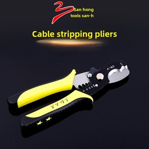 San Hong <span class=keywords><strong>Pince</strong></span> à dénuder les câbles Outils électriques manuels à haute pression pour le dénudage des fils Pinces de haute qualité Utilisation professionnelle - Product Image 2