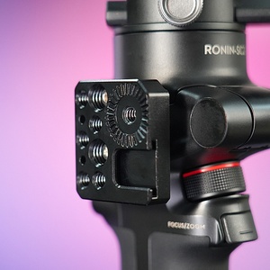 Placa de liberación rápida para DJI <span class=keywords><strong>Ronin</strong></span> <span class=keywords><strong>S</strong></span> SC RS2 RS3 RS4 Montaje de zapata fría Accesorios de estabilizador de cámara de expansión - Product Image 3