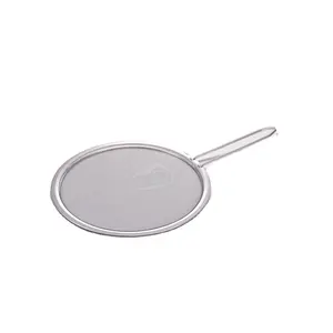 Minli Wholesale Cooking Mesh Pot Lid Cover Grease Scald Splash-Proof Oil Proof Frying Pan Cover Stainless Steel Splatter Screen