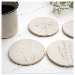 Posavasos redondo absorbente de piedra con parte trasera de corcho, elegantes posavasos de cerámica, 2022 - Product Image 6