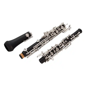 Oboes en ébène semi-automatiques de qualité supérieure, personnalisables avec logo, à prix abordable, en clé de Do, à vendre - Product Image 3