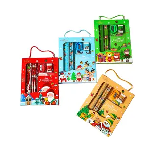 2023 cartoon design kawaii gift eraser ruler sharpener pens and pencils stationery items kids cute korean stationery sets
