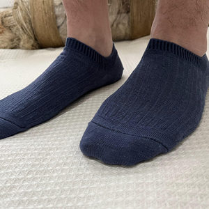 Chaussettes <span class=keywords><strong>en</strong></span> chanvre écologique, vente <span class=keywords><strong>en</strong></span> gros, conception à la mode du client, lien à la main, bout Anti-odeur, brossées, <span class=keywords><strong>bateau</strong></span> d'affaires naturel - Product Image 2