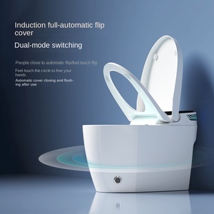 Inodoro Japonés <span class=keywords><strong>de</strong></span> Diseño Nuevo con Secado por Aire Caliente, Bidé Automático Inteligente, Inodoro <span class=keywords><strong>de</strong></span> Una Pieza con Control Remoto - Product Image 3