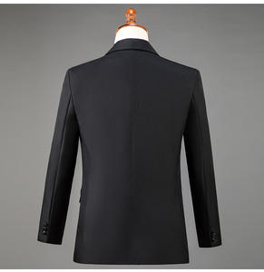 Nouveaux costumes pour hommes, veste <span class=keywords><strong>et</strong></span> pantalon, 2 pièces, col montant, costumes à paillettes, costume de chanteur, costume de présentateur, costume de bal, costume de marié, smoking - Product Image 3