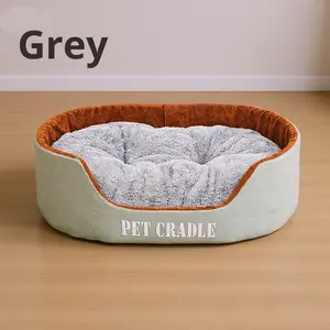 Cama de Franela para Perros de Todas las Estaciones para Perros Pequeños y Medianos, Extraíble y Lavable, Almohadilla Suave y Cálida para Mascotas, Uso en Invierno - Product Image 6
