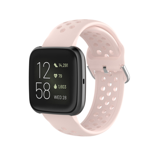 IVANHOE 23mm <span class=keywords><strong>Bracelet</strong></span> de <span class=keywords><strong>montre</strong></span> de remplacement en silicone pour Fitbit <span class=keywords><strong>Versa</strong></span> Versa2 <span class=keywords><strong>Lite</strong></span> Sport Trous respirants <span class=keywords><strong>Bracelet</strong></span> de <span class=keywords><strong>montre</strong></span> <span class=keywords><strong>Bracelet</strong></span> de poignet - Product Image 6