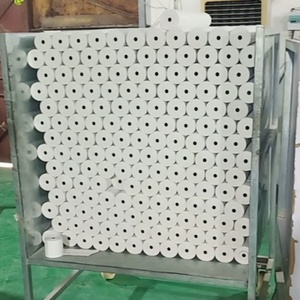 Chất lượng cao <span class=keywords><strong>POS</strong></span> giấy nhiệt 57x30 mét hình ảnh màu đen nhiệt tiền mặt Rolls - Product Image 5