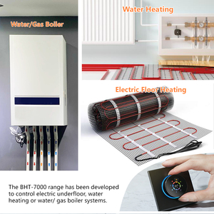 Wifi thông minh nhiệt lập trình màn hình cảm ứng nhiệt, cho sưởi ấm điện sưởi ấm sàn nhiệt độ Bảng điều khiển chuyển đổi - Product Image 2