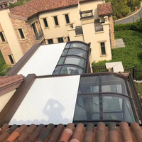 Fenêtre à Volet Roulant en Alliage d'Aluminium de Style Français Moderne 2026, Stores de Luxe pour Fenêtres Domestiques
