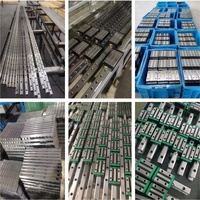 Rail de guidage linéaire de fabrication chinoise, mini/miniature/robuste, HGR15 HGR20 HGR25 HGR30 HGR35 HGR45 HGR55 HGR65