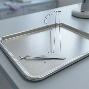ชุดเครื่องมือผ่าตัด Vitra Instruments Bone Lever 4.5 มม. x 150 มม. แบบแมนนวล ผลิตจากสแตนเลสเกรดพรีเมียม คลาส I รุ่น 06-8047 - Product Image 2