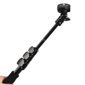 YUNTENG YT-088 aluminium 11.4-34.7 pouces solide Selfie bâton pli caractéristique une jambe trépied pour iPhone Android Smartphone pour <span class=keywords><strong>GoPro</strong></span> Ca - Product Image 3