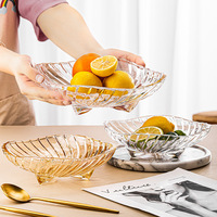 Assiette à salade de fruits colorée de style minimaliste nordique, motif uni, créative, pour fruits secs, gâteaux, collations et bonbons, pour la maison