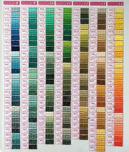 2.5mm mosaïque <span class=keywords><strong>DMC</strong></span> 447 couleurs <span class=keywords><strong>diamant</strong></span> pierres carrées <span class=keywords><strong>diamant</strong></span> peinture forets - Product Image 6