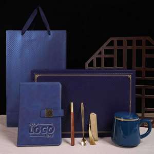 Custom Corporate Holiday <b>Gift</b> Set Promotional Notebook Pen <b>Box</b> for Employee Appreciation Events - Product Image 1