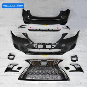 Yicku bán hàng nóng cho 2012-2015 Lexus <span class=keywords><strong>CT</strong></span> 200h nâng cấp 2018-2020 PP cản trước phía sau Bumper lưới tản nhiệt bộ cơ thể mô hình cũ để mô hình mới - Product Image 6