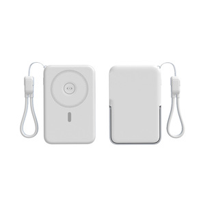 Batería Externa Magnética en Oferta, Batería Externa Inalámbrica Magnética de 10000 mAh, 15 W, 20 W, Carga Rápida, Batería Magnética Segura - Product Image 1