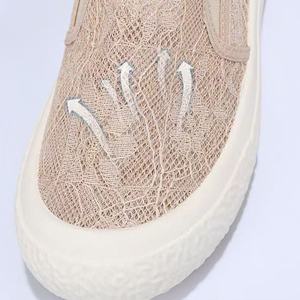 Venta Directa <span class=keywords><strong>de</strong></span> Fábrica OEM/ODM Zapatos Planos <span class=keywords><strong>de</strong></span> Plataforma <span class=keywords><strong>para</strong></span> <span class=keywords><strong>Mujer</strong></span>, Clásicos, con Punta Abierta, Antideslizantes, Resistentes al Desgaste, Transpirables, <span class=keywords><strong>de</strong></span> Malla - Product Image 3