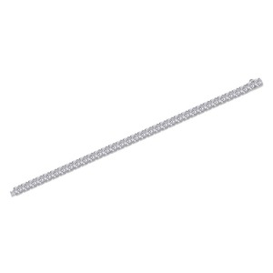 Listo para Enviar: Pulsera de Lujo con Gemas para Hombre y Mujer, Pulsera de Plata 925, Cadena de Tenis con Gemas, Cadena de Tenis de Moissanita de 5mm - Product Image 6