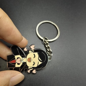 Llavero de esmalte duro de doble cara personalizado, chapado en níquel, con martillo de juez, recuerdo legal para sala de juzgado, regalo al por mayor a granel - Product Image 4