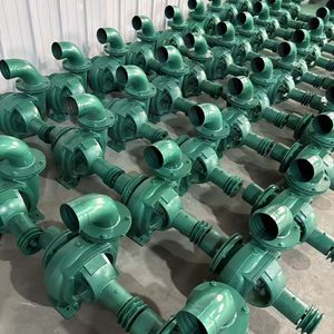 <b>Green</b> Hand Operated Centrifugal <b>Pump</b> for Agricultural Irrigation and Drainage - Product Image 3