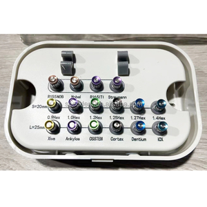 D Type Tandheelkundig Implantaat Systeem Prothetische Kit Voor Handgebruik Met Universele Momentsleutel 16 Stuks Tandheelkundige Implantaat Gereedschapskist - Product Image 4