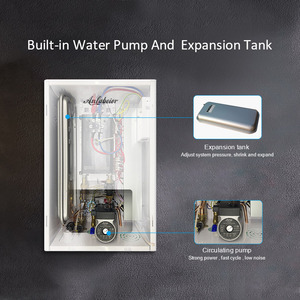 Chaudière électrique combinée de 6 kW à 24 kW pour le chauffage et l'eau chaude de toute la maison, système de chauffage central mural 220V 380V - Product Image 2