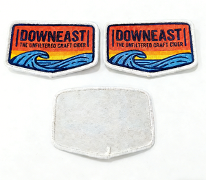 Parches de Tela Bordados y Cosidos con Elementos del Alfabeto <span class=keywords><strong>Griego</strong></span>, Ecológicos, para Uniformes Escolares, Personalizables - Product Image 3