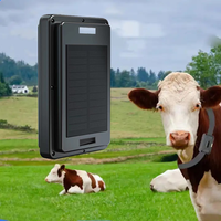 Rastreador GPS Solar con Batería de Gran Capacidad de 10000 mAh para Vacas, Ganado, Ovejas, Rastreador GPS Inteligente para Animales Grandes