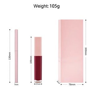 Kit de rouge à lèvres liquide et crayon à lèvres 2 en 1, waterproof, longue tenue, végan, marque privée, 16 couleurs, rouge à lèvres mat et crayon à lèvres - Product Image 5