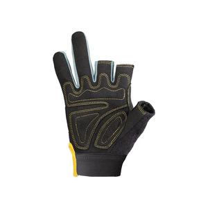 Gants en cuir synthétique Feldtmann Mécaniciens Menuisiers taille 10 cuir synthétique noir/gris EN 388 catégorie II - Product Image 1