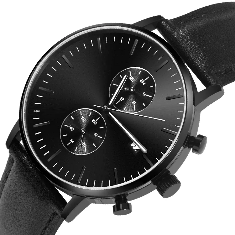 Wristwatch 2022 Logo Hop Relogio Wristwatch Clock Strap Plated Business Sports Quartz Watch Men Stylish Watches For Men