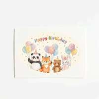 Tarjeta de Papel Ecológica de Diseño Personalizado, Tarjeta de Felicitación, Tarjeta con Nota Escrita a Mano para Regalo de Invitados de Boda
